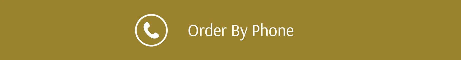 Order by phone